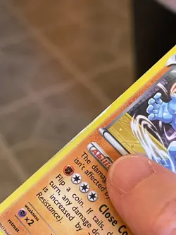 POKEMON MACHAMP 49/101 RARE COSMOS HOOFOIL PLASMA BLAST HP CARD - Image 4