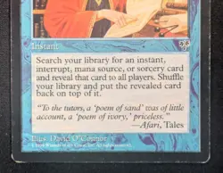 MTG Mystical Tutor - Mirage Magic the Gathering Card # 080 - Image 4