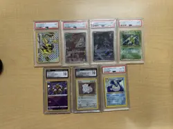 🔥POKEMON CARD LOT PSA & CGC SLABS🔥7 SLABS - Image 1