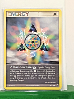 Delta Rainbow Energy 98/110 Holon Phantoms Regular Special Energy Card LP - Image 1