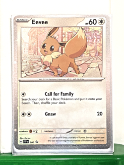 Eevee - 200 (Cosmos Holo) Promo SV: Scarlet & Violet Black Star Promo Cards SVP - Image 1