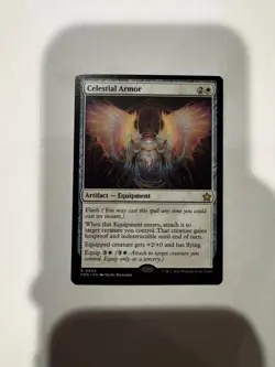 Celestial Armor Foundations Regular NM Magic the Gathering - Image 1
