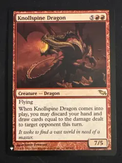1x Knollspine Dragon (98) Mystery Booster LP MTG Magic the Gathering x1 MKE - Image 1