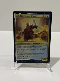 Cid, Timeless Artificer (Foil) Final Fantasy 0417 Uncommon MTG - Image 1