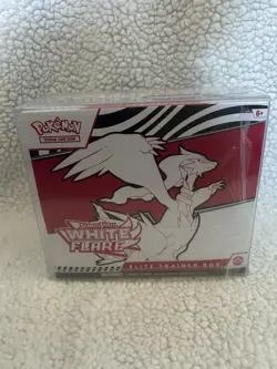 SEALED Pokemon TCG- Scarlet & Violet White Flare ETB w/ plastic case - Image 1