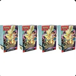 4 x Pokemon TCG: Mega Evolution-Ascended Heroes Booster Bundle (6 Packs) PRESALE - Image 1