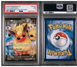 PSA 7 Flareon ex RC28/RC32 Generations Radiant Collection Full Art Pokemon NM - Image 3