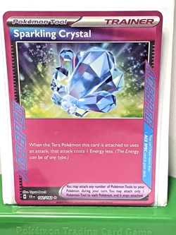 Sparkling Crystal 142/142 Sv07: Stellar Crown Holo Ace SPEC Rare Pokemon NM - Image 1