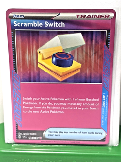 Scramble Switch 186/191 Sv08: Surging Sparks Holo Ace SPEC Rare Pokemon NM - Image 1