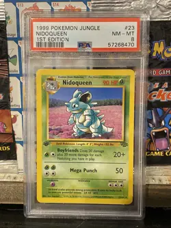 PSA 8 Nidoqueen | 1st Edition | 23/64 | Pokemon Jungle - Image 1