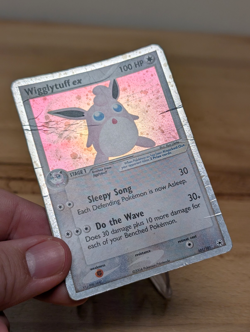 2004 EX Hidden Legends Wigglytuff EX Holo Rare 101/101 HP-Damage - Image 2