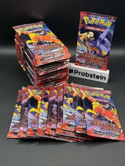 Pokemon TCG Destined Rivals Scarlet & Violet Booster Pack Lot of 30 SEALED PACKS - Image 1