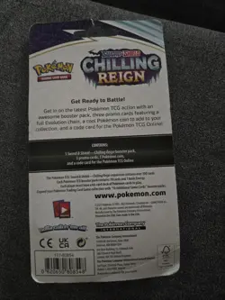 Pokemon TCG Chilling Reign Checklane Blister Blaziken Promo New Sealed - Image 3