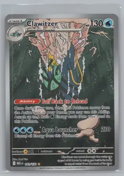 Pokemon TCG - Clawitzer - 141/132 Illustration Rare Mega Evolution 141/132 NM - Image 1