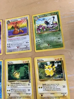 Pokemon Vintage Lot 1st edition holo Pikachu Blastoise Dragonite Base promo - Image 3