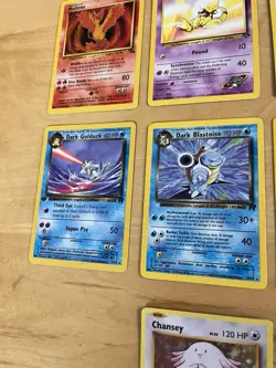 Pokemon Vintage Lot 1st edition holo Pikachu Blastoise Dragonite Base promo - Image 4