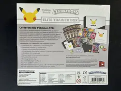 Pokemon TCG 25th Anniversary Celebrations Elite Trainer Box ETB NIB SEALED - Image 2