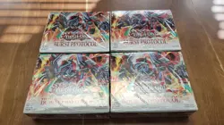 Yugioh 1st Edition Burst Protocol Booster Box Lot Of 4 Boxes Brand New Sealed - Image 1