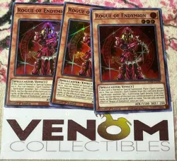 3x (M/NM) - Rogue of Endymion - MP20-EN146 - Super Rare - 1st Edition YuGiOh - Image 1