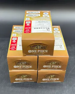 Lot of (5) One Piece Japanese PRB-01 The Best Premium Booster Boxes Sealed - Image 4