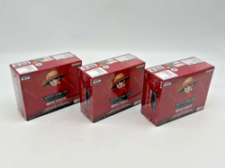 Lot of (3) One Piece OP-13 Carrying On His Will Booster Box Factory Sealed - Image 1