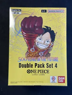 #1 One Piece English OP-04 500 Years in the Future Double Pack Set 4 Box Sealed - Image 2