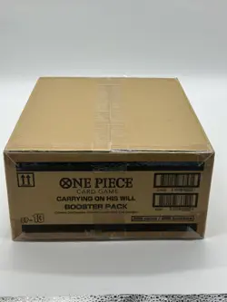 One Piece English OP-13 Carrying On His Will Booster Pack Box Case Sealed - Image 1