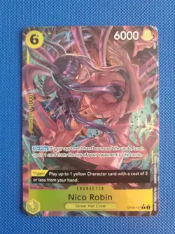 One Piece TCG Nico Robin OP09-107 Alternate Art English - Image 1
