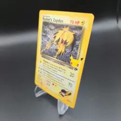 Rocket's Zapdos 15/132 Pokemon Card - Celebrations: Classic Collection - NM - Image 2
