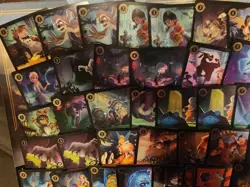 Disney Lorcana Whispers In The Well 85 Card Cold Foil Lot - Image 2