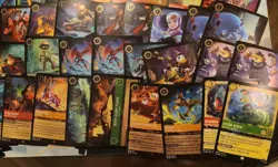 Disney Lorcana Whispers In The Well 85 Card Cold Foil Lot - Image 4