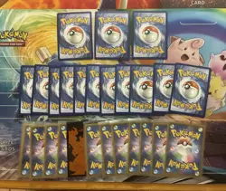 Pokemon Card Lot Full Art Alt Art Fire Charizard Eevee Pikachu 27 Cards - Image 2