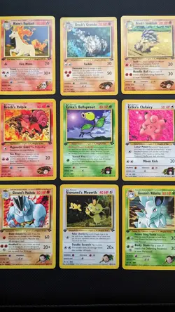 Pokemon Gym Challenge 1st Edition Uncommon and Common - Choose Cards! WOTC - Image 1