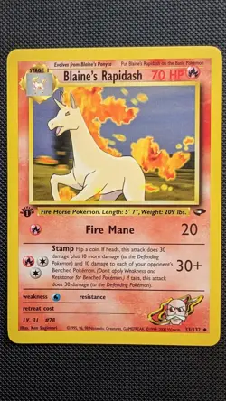 Pokemon Gym Challenge 1st Edition Uncommon and Common - Choose Cards! WOTC - Image 2