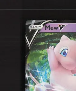 Mew V 069/189 Darkness Ablaze Ultra Rare Holo Pokemon Card LP - Image 3
