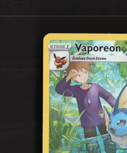 Vaporeon TG02/TG30 Brilliant Stars Full Art Ultra Rare Holo Pokemon Card LP+ - Image 3