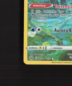 Vaporeon TG02/TG30 Brilliant Stars Full Art Ultra Rare Holo Pokemon Card LP+ - Image 5