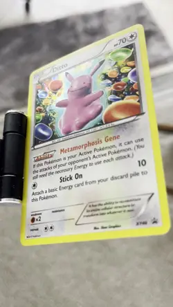 Pokemon Ditto Promo Holo XY40 XY Basic English 70 HP Pokemon TCG Card Stock - Image 2