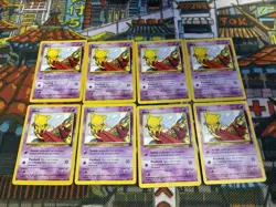 ABRA - 49/82 - Team Rocket - Pokemon Card (x8) - Common - Set Of 8 💎🔥 - Image 2
