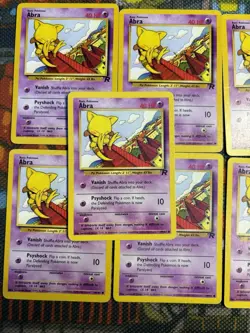 ABRA - 49/82 - Team Rocket - Pokemon Card (x8) - Common - Set Of 8 💎🔥 - Image 3