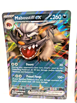 Mabosstiff ex - Jumbo Card 086 Jumbo Cards Holo Pokemon Promo Near Mint - Image 1