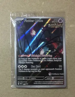 2024 Pokemon Pokemon Center Flutter Mane Black Star Promo Card 097 Sealed - Image 1