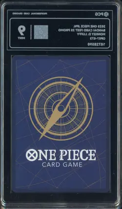 2025 One Piece Japanese Promotional Cards Monkey D Luffy OP07-073 PCG 9 - Image 2