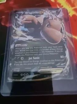 Pokemon TCG Dragonite EX Ultra Holo Rare Card 74/111 XY Furious Fists - Image 1