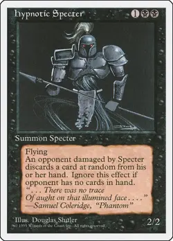 MTG Hypnotic Specter - 26 / English / Lightly Played - Image 1
