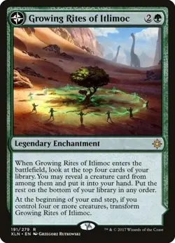 Growing Rites of Itlimoc Ixalan Regular NM - Image 1