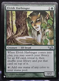 Elvish Harbinger #4 The List - Duel Decks: Elves vs. Goblins Reg. Uncommon - Image 1