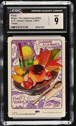 FOOD TOKEN Secret Lair C CGC 9 MTG [Nostalgium] - Image 1