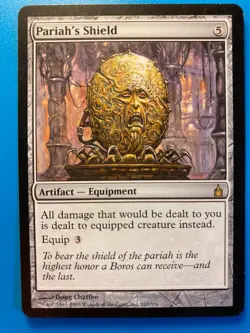 MTG 1x Pariah's Shield # 267 Ravnica City of Guilds Magic the Gathering x1 LP - Image 1