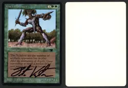 ***Gaea's Avenger Arist Proof Signed*** MTG Antiquities Pete Venters Kid Icarus - Image 1